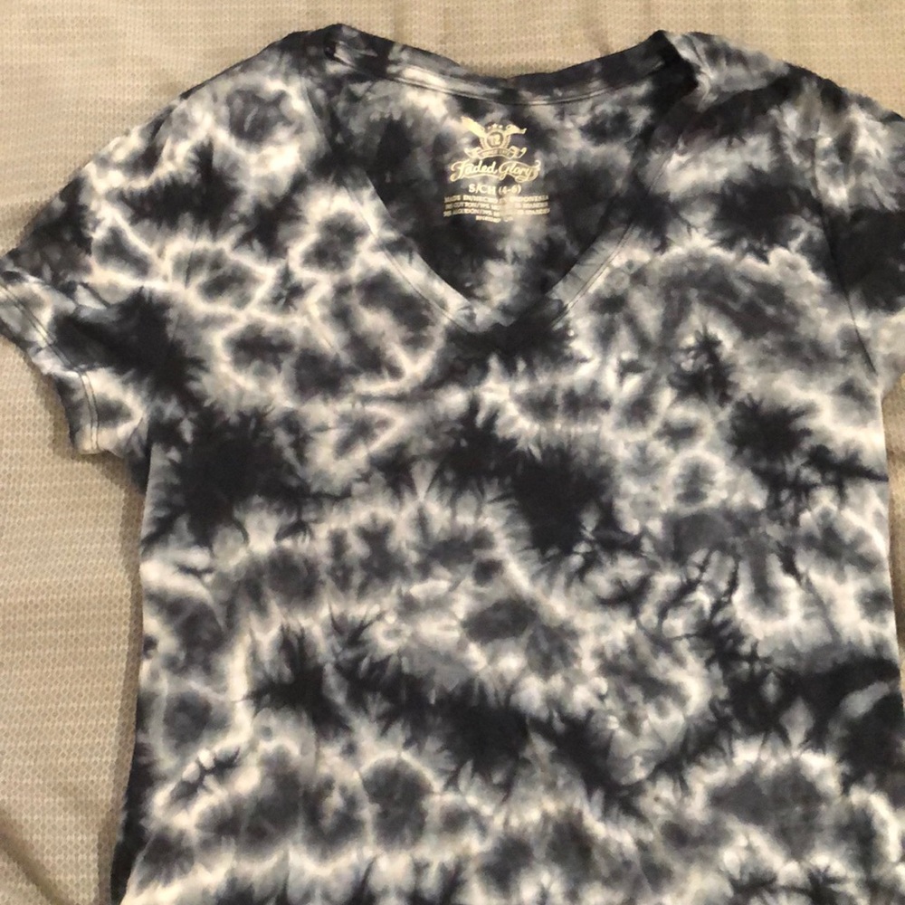 Black and white shirt